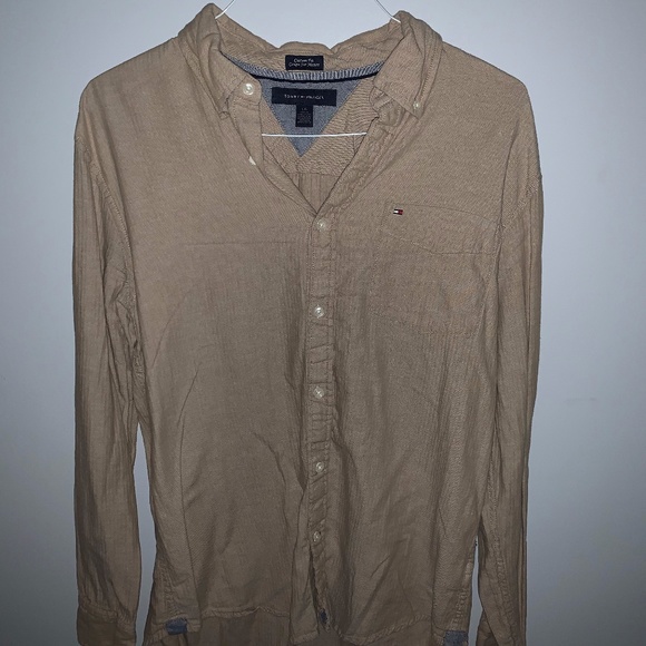Size L Tommy Hilfiger Long Sleeve Button Down - Picture 1 of 4